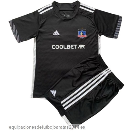 Nuevo 2ª Conjunto De Niños Colo Colo 24/25 Negro Baratas